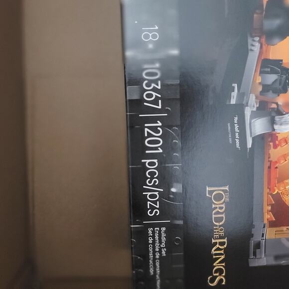 LEGO Icons The Lord of the Rings: Balrog Book Nook (10367) Brand New In Box - Picture 3 of 4